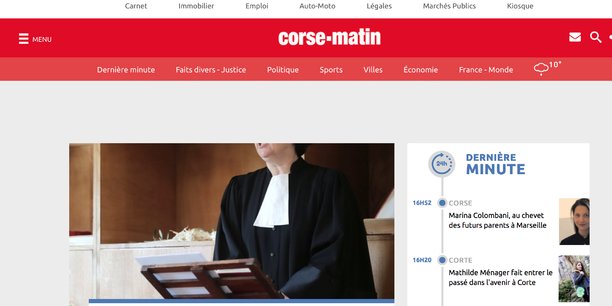 Corse Matin : Le Quotidien au Cœur de la Corse