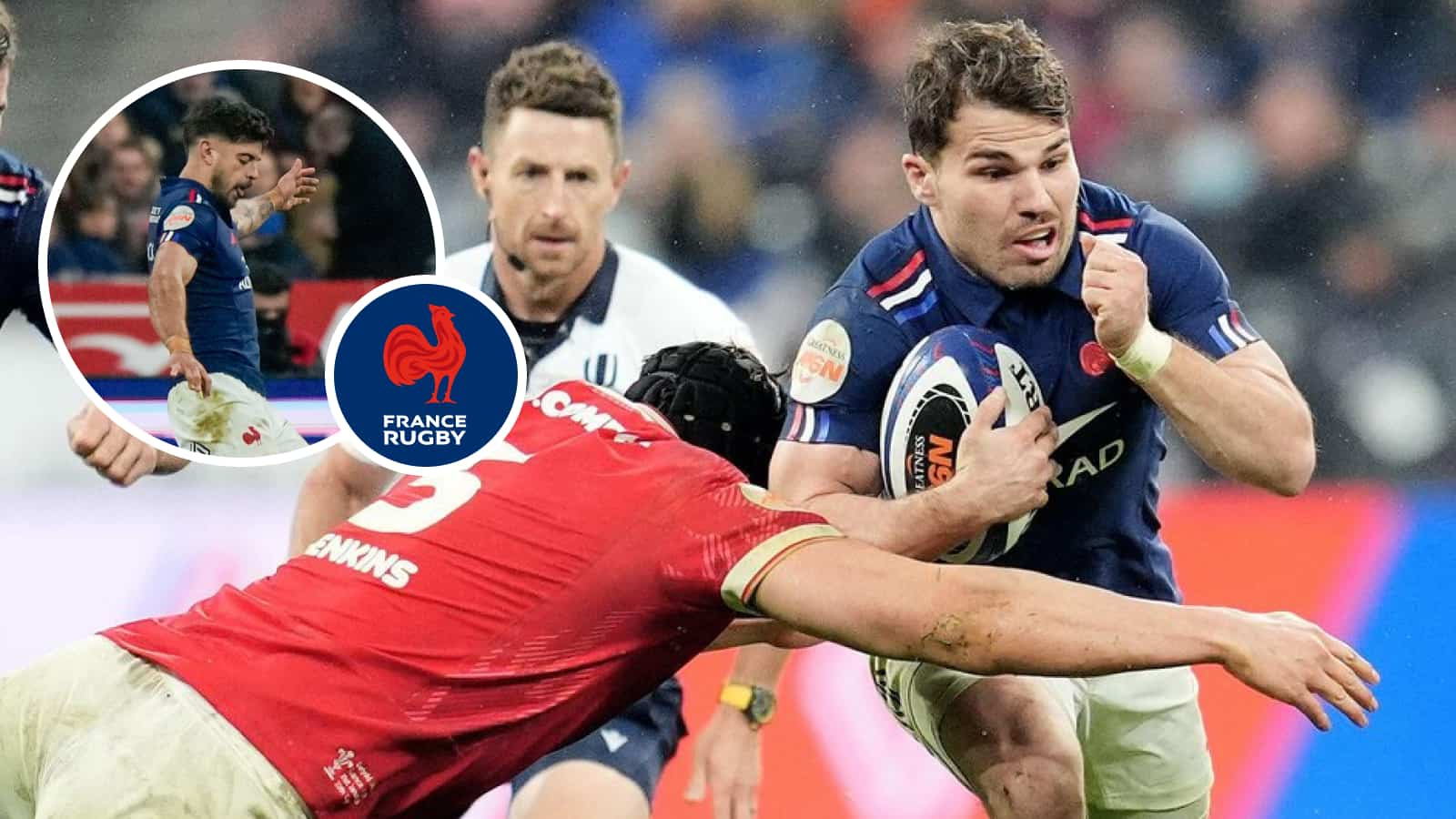 Romain Ntamack : Le Maître du Jeu lors des Confrontations Ntamack France Galles