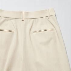 pantalon plissé uniqlo